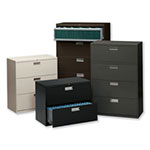 Hon 600 Series Three-Drawer Lateral File, 36w x 18d x 39.13h, Light Gray view 1