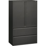 Hon 800 Series 42" Wide Storage Cabinet with 2 Drawer Lateral File, Charcoal orginal image