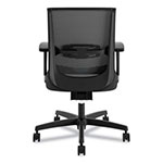 Hon Convergence Mid-Back Task Chair with Syncho-Tilt Control, Supports up to 275 lbs, Black Seat, Black Back, Black Base view 1