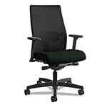 Hon Ignition 2.0 4-Way Stretch Mid-Back Mesh Task Chair, Supports up to 300 lbs, Black Seat/Back, Black Base orginal image