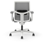 Hon Ignition Low-back Task Chair - Black Seat - Fog Mesh Back - Designer White Frame - Low Back - 1 Each view 4