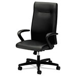 Hon Ignition Series Executive High-Back Chair, Supports up to 300 lbs., Black Seat/Black Back, Black Base view 2