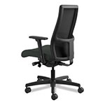 Hon Ignition Series Mesh Mid-Back Work Chair, Supports up to 300 lbs., Iron Ore Seat/Black Back, Black Base view 5