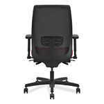 Hon Endorse Mesh Mid-Back Work Chair, Supports up to 300 lbs., Black Seat/Black Back, Black Base view 2