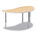 Hon Build Wisp Shape Table Top, 54w x 30d, Natural Maple view 1