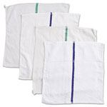 Hospeco Counter Cloth/Bar Mop, White, Cotton, 12/Bag, 5 Bags/Carton view 2