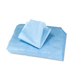 Hospeco Sontara EC Engineered Cloths, 12 x 12, Blue, 100/Pack, 10 Packs/Carton view 4