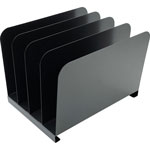 Huron Vertical Desk Organizer - 4 Compartment(s) - 7.8