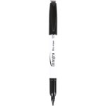 Integra Dry-Erase Markers - Fine Marker Point - Bullet Marker Point Style - Black Alcohol Based Ink - Fiber Tip - 12 / Dozen view 4