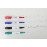 Integra Dry-Erase Markers - Fine Marker Point - Assorted Alcohol Based Ink - 4 / Set view 2