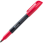 Integra Permanent Marker, Fine Point, Fade/Water Resistant, Red orginal image