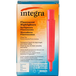 Integra Desk Highlighter, Chisel Tip, Fluorescent Pink view 2