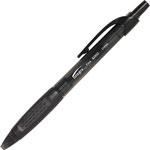 Integra Ballpoint Pen, Retractable, Fine Point, Black Barrel/Ink view 4