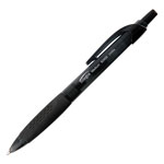 Integra Ballpoint Pen, Retractable, Medium Point, Black Barrel/Ink view 4