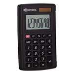 Innovera 15921 Pocket Calculator with Hard Shell Flip Cover, 8-Digit, LCD view 1