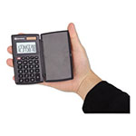 Innovera 15921 Pocket Calculator with Hard Shell Flip Cover, 8-Digit, LCD view 4
