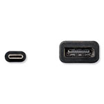 Innovera USB Type-C to Display Port Adapter, Display Port 4K; USB-C view 2