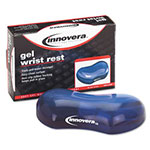 Innovera Gel Mouse Wrist Rest, Blue view 1