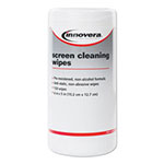 Innovera Antistatic Screen Cleaning Wipes in Pop-Up Tub, 120/Pack view 1