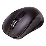 Innovera Mid-Size Wireless Optical Mouse with Micro USB, 2.4 GHz Frequency/32 ft Wireless Range, Right Hand Use, Black view 2