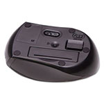 Innovera Compact Travel Mouse, 2.4 GHz Frequency/26 ft Wireless Range, Left/Right Hand Use, Black view 1