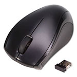 Innovera Compact Travel Mouse, 2.4 GHz Frequency/26 ft Wireless Range, Left/Right Hand Use, Black view 2