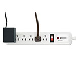 Innovera Surge Protector, 6 Outlets, 4 ft Cord, 540 Joules, White view 2