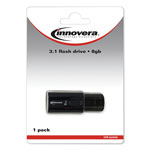 Innovera USB 3.0 Flash Drive, 8 GB, orginal image