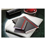 Black N' Red Black Soft Cover Notebook, Wide/Legal Rule, Black Cover, 8.25 x 5.75, 71 Sheets view 3