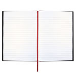Black N' Red Casebound Notebooks, Wide/Legal Rule, Black Cover, 8.25 x 5.68, 96 Sheets view 2