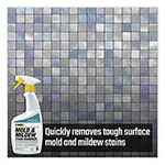 CLR Mold and Mildew Stain Remover, 32 oz Spray Bottle, 6/Carton view 3