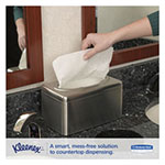 Kleenex Hand Towels, Pop-Up Box, Cloth, 9 X 10 ½, 120/Box, 18 Boxes/Carton view 1