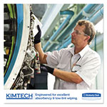 Kimtech™ SCOTTPURE Wipers, 1/4 Fold, 12 x 15, White, 100/Box, 4/Carton view 3