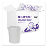 Kimtech™ Wipers for the WETTASK System, Quat Disinfectants and Sanitizers, 6 x 12, 840/Roll, 6 Rolls and 1 Bucket/Carton orginal image