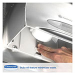 Scott® Pro Coreless Jumbo Roll Tissue Dispenser, EZ Load, 6x9.8x14.3, Stainless Steel view 5