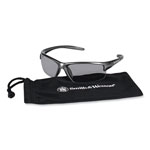 KleenGuard™ Equalizer Safety Glasses, Gun Metal Frame, Smoke Lens, 12/Carton view 4