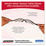 KleenGuard™ Nemesis Readers Safety Glasses, Smoke Frame, Smoke Polycarbonate Lens view 2