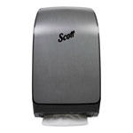 Scott® Mod* Scottfold* Towel Dispenser, Plastic, Brushed Metallic,10 3/5 x 5.48 x 18.79 orginal image
