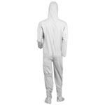 KleenGuard* A40 Elastic-Cuff, Ankle, Hood & Boot Coveralls, White, 2X-Large, 25/Carton view 3