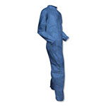 KleenGuard™ A60 Elastic-Cuff, Ankle & Back Coveralls, Blue, 2X-Large, 24/Case view 5