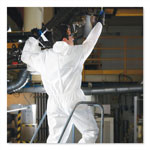 KleenGuard™ A20 Breathable Particle Protection Coveralls, Elastic Back, Hood, Medium, White, 24/Carton view 2