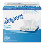 Kimberly-Clark Facial Tissue, 2-Ply, White, Flat Box, 125/Box, 10 Boxes/Carton view 1