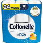 Cottonelle® Ultra Clean Toilet Paper - 1 Ply - 312 Sheets/Roll - White - 2 / Carton orginal image