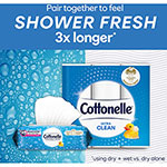 Cottonelle® Ultra Clean Toilet Paper - 1 Ply - 312 Sheets/Roll - White - 2 / Carton view 1