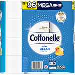 Cottonelle® Ultra Clean Toilet Paper - 1 Ply - 312 Sheets/Roll - White - 2 / Carton view 4
