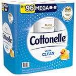 Cottonelle® Ultra Clean Toilet Paper - 1 Ply - 312 Sheets/Roll - White - 2 / Carton view 5