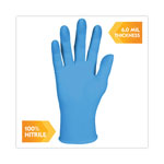 KleenGuard™ G10 2PRO Nitrile Gloves, Blue, Medium, 1,000/Carton view 1
