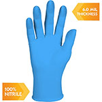 KleenGuard™ G10 Blue Nitrile Gloves - Large Size - Blue view 3