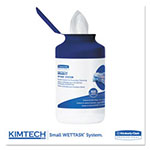Kimtech™ Wipers for Small WETTASK System, 12 x 12 1/2, White, 35/Can, 12 Cans/Carton view 3