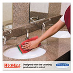 WypAll® Microfiber Cloths, Reusable, 15 3/4 x 15 3/4, Red, 6/PK, 4 PK/CT view 3